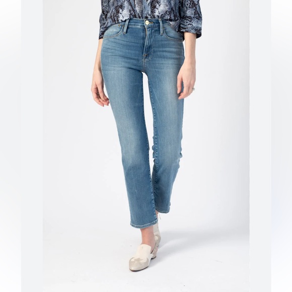 Frame Denim Le High Straight Jean - Picture 10 of 10